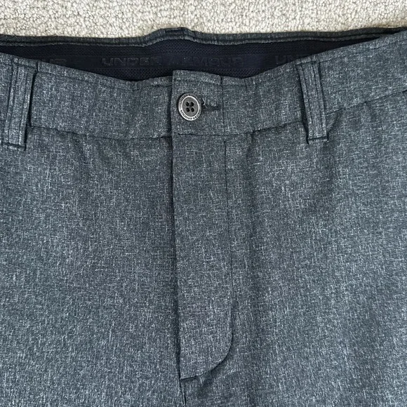 Under Armour Men's 34x32 Gray Match Play Stretch Waist Golf Pants Straight Leg - Picture 4 of 6